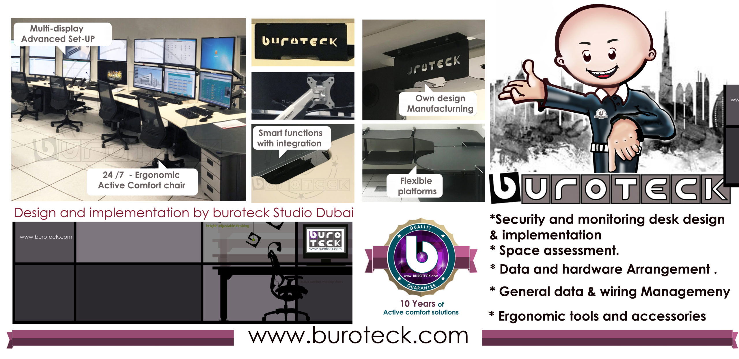 security-desk-console-desk-Dubai